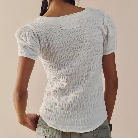 Free People Sugar Cube Tee size medium - Picture 2 of 8